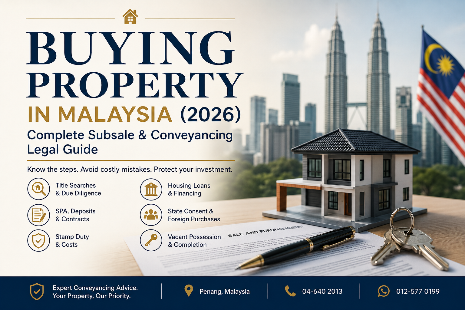 Buying property in Malaysia 2026 subsale and conveyancing legal guide